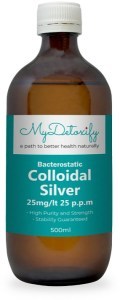 My Detoxify Bacterostatic Colloidal Silver 500ml