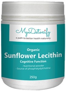 My Detoxify Organic Sunflower Lecithin 250g