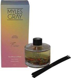 Myles Gray Crystal Infused Reed Diffuser Fiere | Pride | Raspberry Vanilla 200ml