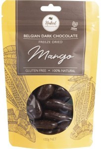 Naked Chocolate Co Freeze Dried Mango Dark Chocolate 100g