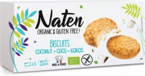Naten Organic Coconut Biscuits G/F 150g