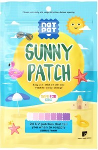 NATPAT Sunny Patch UV-Detecting Stickers 24 Pack