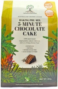 Natural Evolution Baking Pre-Mix 5-Minute Chocolate Cake  465g FEB23