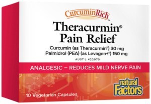 NATURAL FACTORS Theracurmin Pain Relief 10vc