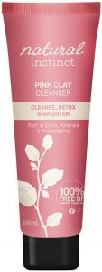 NATURAL INSTINCT Pink Clay Cleanser (Cleanse, Detox & Brighten) 100ml