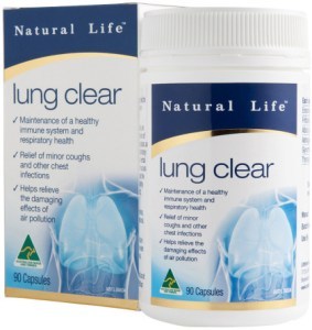 NATURAL LIFE Lung Clear 90c