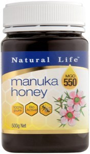 NATURAL LIFE Manuka Honey (MGO 550) 500g
