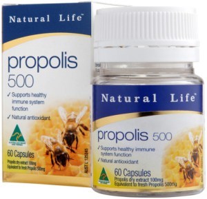 NATURAL LIFE Propolis 500 60c