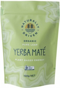 NATURALLY DRIVEN Organic Yerba Mate Tea Pure Leaf 150g