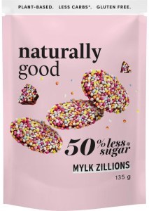 Naturally Good Mylk Zillions 50% less sugar 6x135g