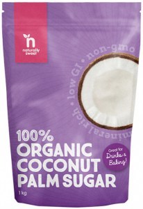 NATURALLY SWEET 100% Organic Coconut Palm Sugar 1kg