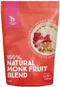 NATURALLY SWEET 100% Natural Monk Fruit Blend 500g