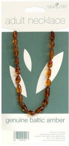Natures Child Amber Necklace for Adults Cognac