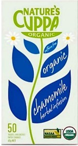 Natures Cuppa Organic Chamomile with Peach 50 Teabags