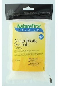Natures First Sea Salt Macrobiotic Coarse 500g