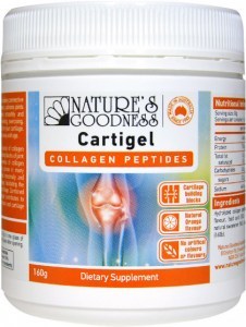 Natures Goodness Cartigel Collagen Peptides Powder 160g