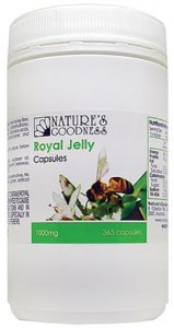 NATURE'S GOODNESS Royal Jelly Capsules 1000mg 365c