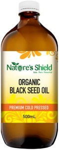 NATURE'S SHIELD Organic Black Seed Oil 500ml