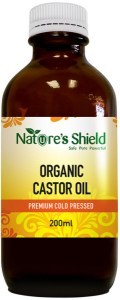 NATURE'S SHIELD Organic Castor Oil 200ml