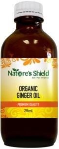 NATURE'S SHIELD Organic Essential Oil Ginger 25ml