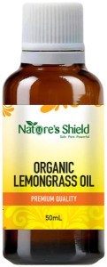 NATURE'S SHIELD Organic Essential Oil Lemongrass 50ml