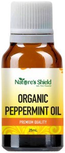 NATURE'S SHIELD Organic Essential Oil Peppermint 25ml