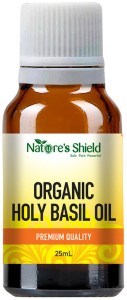 NATURE'S SHIELD Organic Essential Oil Holy Basil 25ml