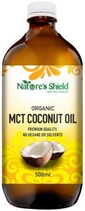 NATURE'S SHIELD Organic MCT Coconut Oil 500ml
