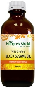 NATURE'S SHIELD Wild-Crafted Black Sesame Oil 500ml