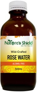NATURE'S SHIELD Wild-Crafted Rose Water 500ml