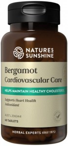 NATURE'S SUNSHINE Bergamot Cardiovascular Care 60t