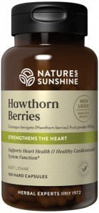 NATURE'S SUNSHINE Hawthorn Berries 450mg 100c