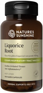 NATURE'S SUNSHINE Liquorice Root 425mg 100c