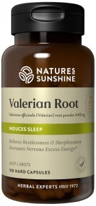 NATURE'S SUNSHINE Valerian Root 440mg 100c