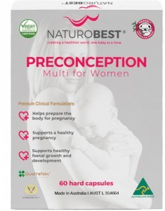 NATUROBEST Preconception Multi for Women 60c