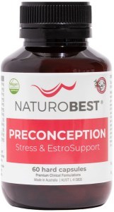 NATUROBEST Preconception Stress & EstroSupport 60c