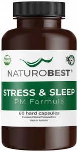 NATUROBEST Stress & Sleep PM Formula 60c