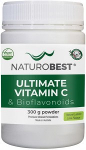 NATUROBEST Ultimate Vitamin C & Bioflavonoids Lemon Lime Flavour 300g