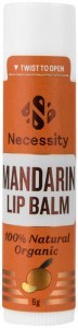 NECESSITY Organic Lip Balm Mandarin 5g