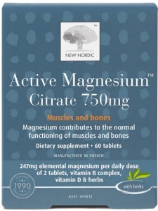 New Nordic Active Magnesium Citrate 60tabs