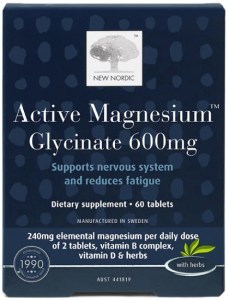 New Nordic Active Magnesium Glycinate 60tabs