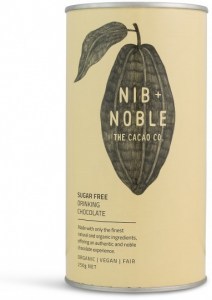 Nib & Noble Organic Drinking Chocolate Sugar Free 250g