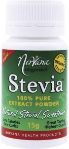 Nirvana Stevia 100% Pure Extract Powder 15g
