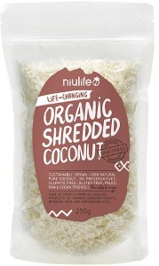 Niulife Shredded Coconut 250g