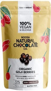 NOOSA NATURAL CHOCOLATE CO. Dark Chocolate Organic Goji Berries 315g