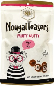 Nougat Limar  Fruity  Nutty Nougat Teasers 150g