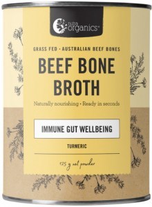 NUTRA ORGANICS Bone Broth Beef Turmeric 125g