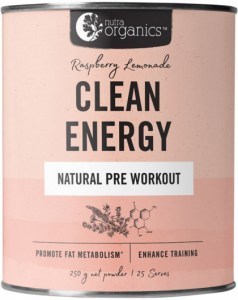 NUTRA ORGANICS Clean Energy Raspberry Lemonade 250g
