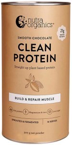 NUTRA ORGANICS Clean Protein Smooth Chocolate 500g