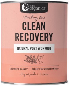 NUTRA ORGANICS Clean Recovery Strawberry Lime 250g